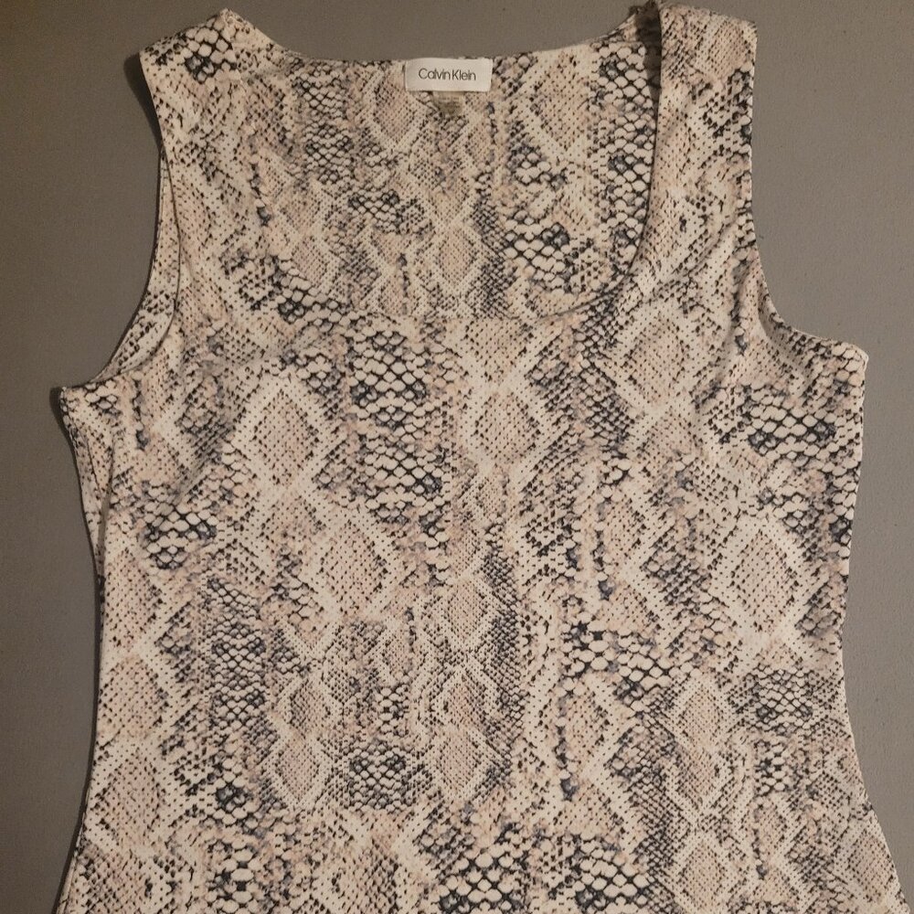 Snake print blouse